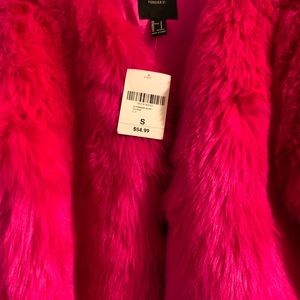 Gorgeous 💗HOT PINK💗 faux coat 🧥